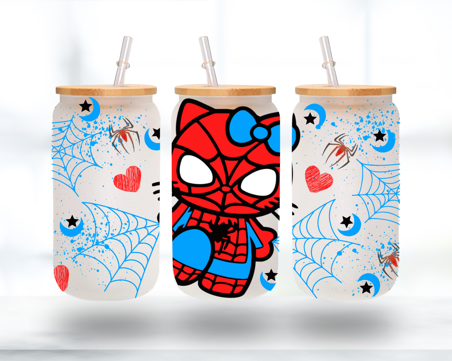 Spiderman and Hello Kitty